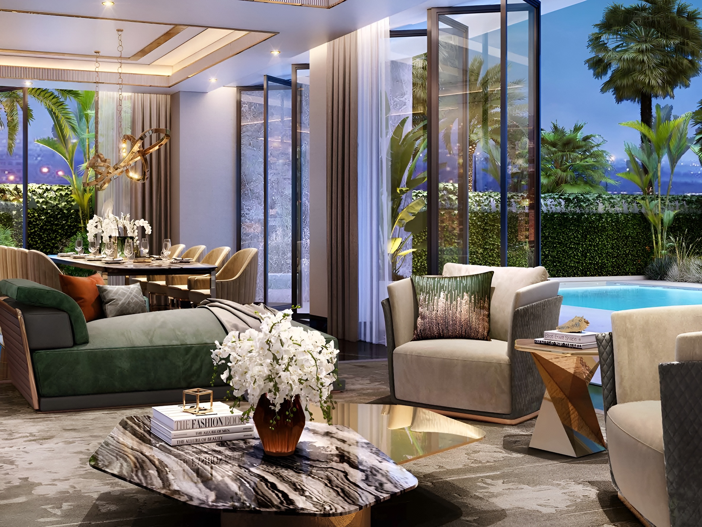 Villa Damac Lagoons - picture 2