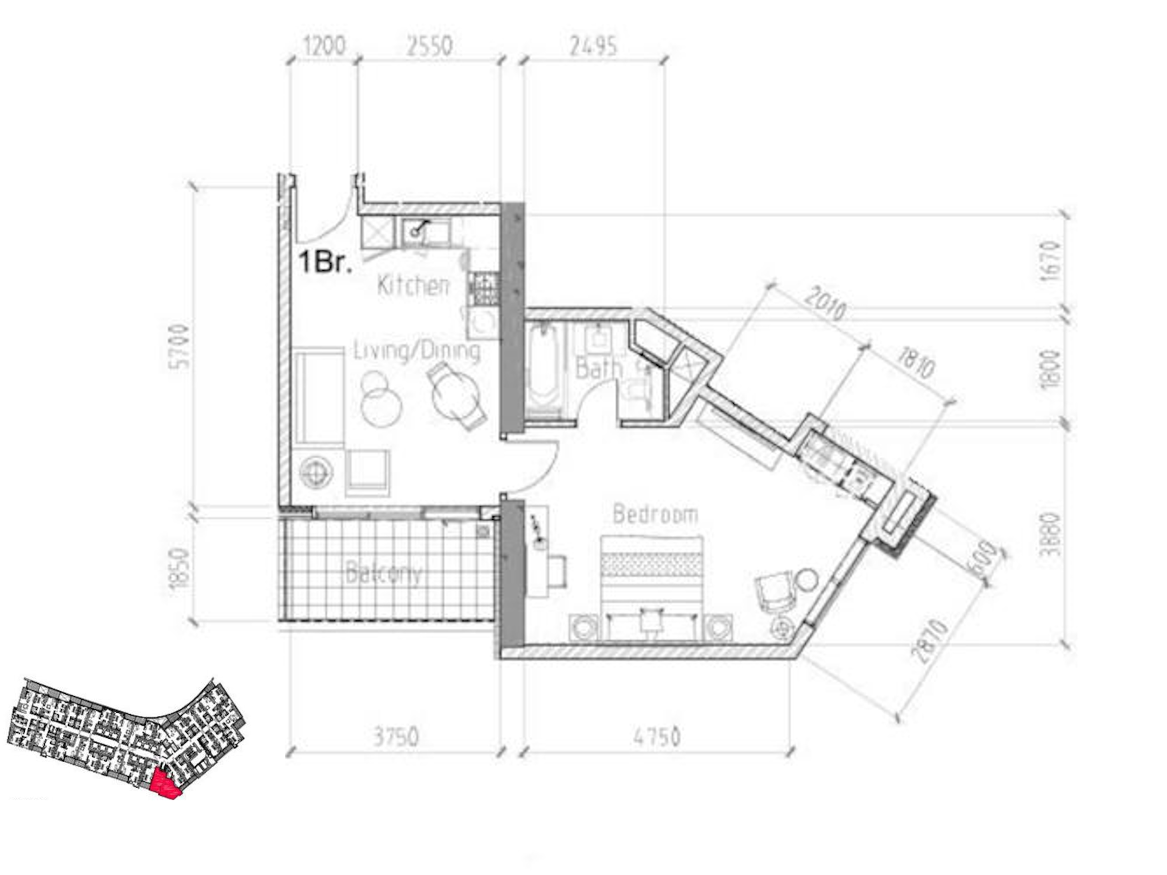 Daire Business Bay - picture 13