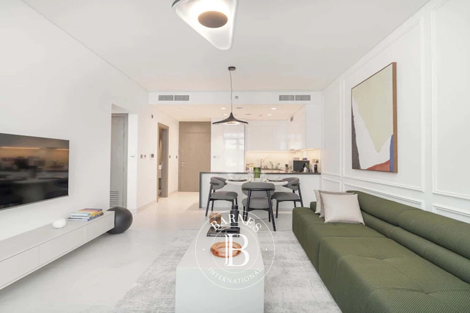 Lagoon and Burj Khalifa View | Luxury Furnished